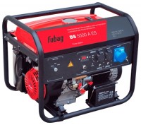 Бензиновый генератор Fubag BS 5500 A ES (электростартер, коннектор автоматики)
