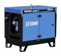 Дизельный генератор SDMO DIESEL 6000 E AVR SILENCE