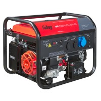 Бензиновый генератор Fubag BS 7500 A ES DUPLEX (7.0кВт, 220В, электростартер, коннектор автоматики)